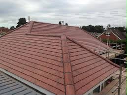 Completed pitched tiled roof installation on a home in Aylesbury, Buckinghamshire