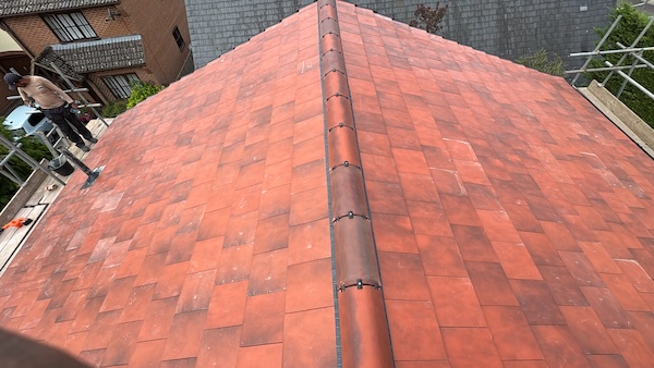 Finished uPVC roofline on the Beaconsfield new roof
