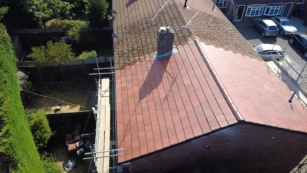 Finished new roof on the Beaconsfield property
